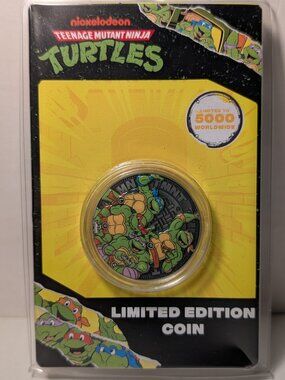 Teenage Mutant Ninja Turtles Collectible Krang Coin Official TMNT Badge Figure